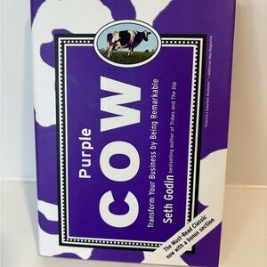 Purple Cow by Seth Godin - Purple Cover